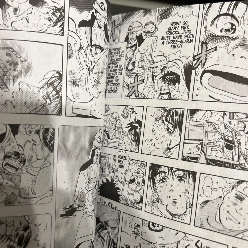 Firefighter! Daigo Of Fire Company‎ M English Manga Special Edition Volume 1 Viz